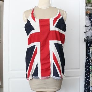 British flag tank top